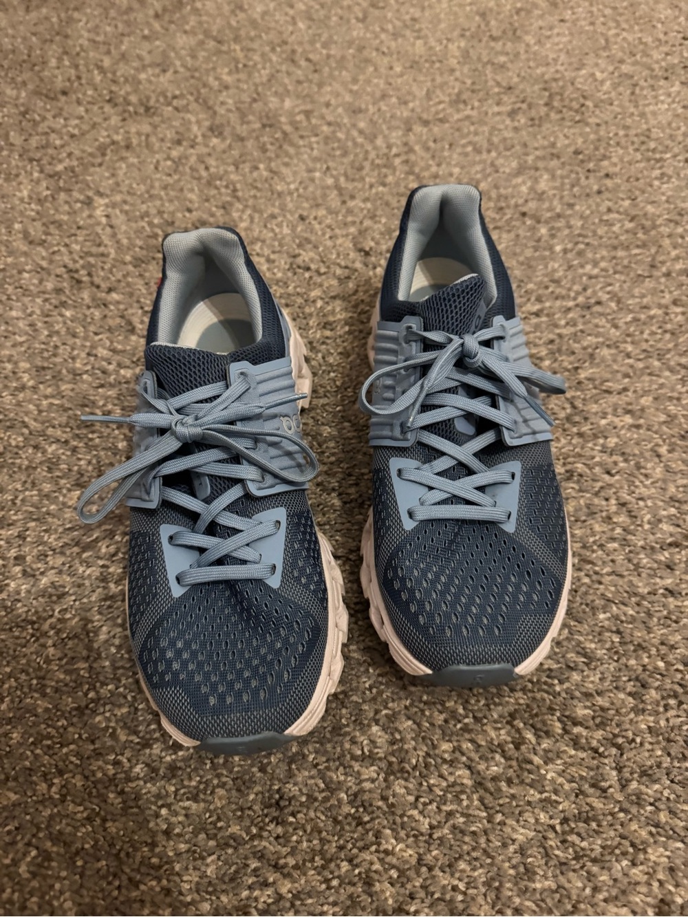 Womens Oncloud Blue Running Sneakers - Lightweight Athletic Shoes
